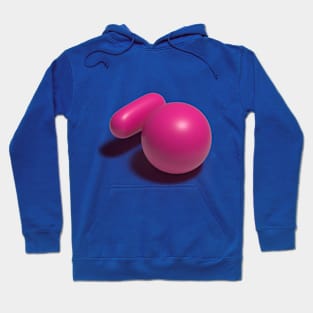 3d pink 10 Hoodie